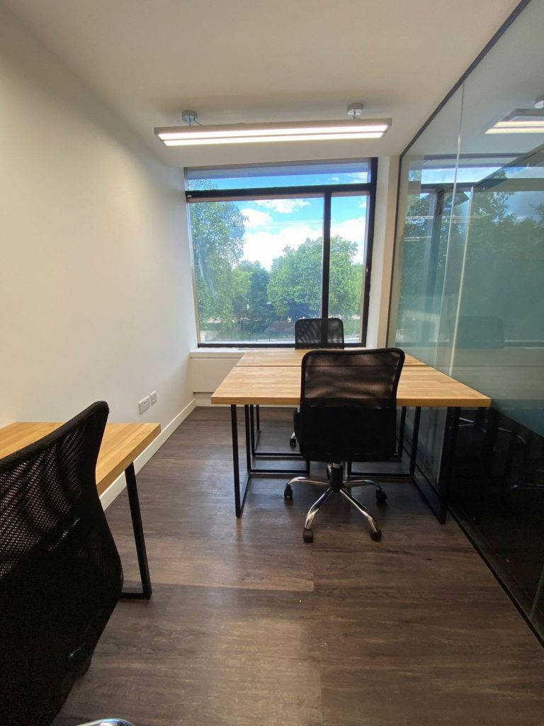 Knightsbridge office space modern workspace interior at 21 Knightsbridge London