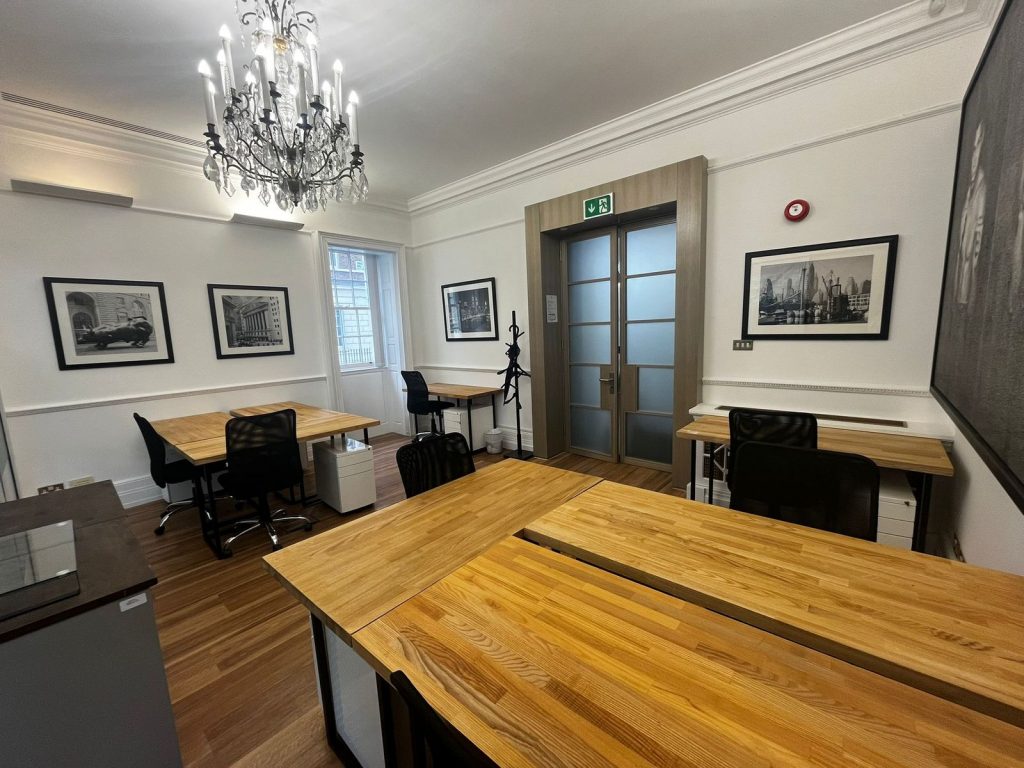 Ground floor 8-desk office to rent in Mayfair, 27 Hill Street, London