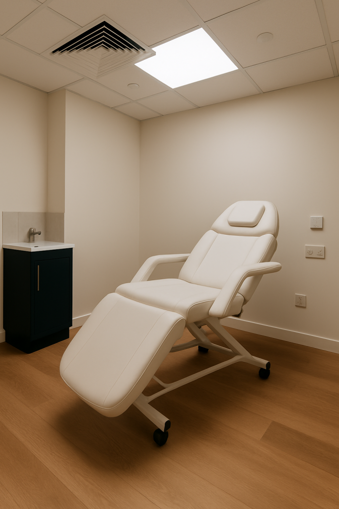 Central London therapy space – modern W1 treatment room for therapists