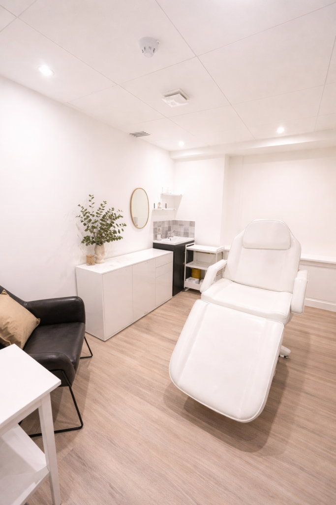 Treatment room in Mayfair