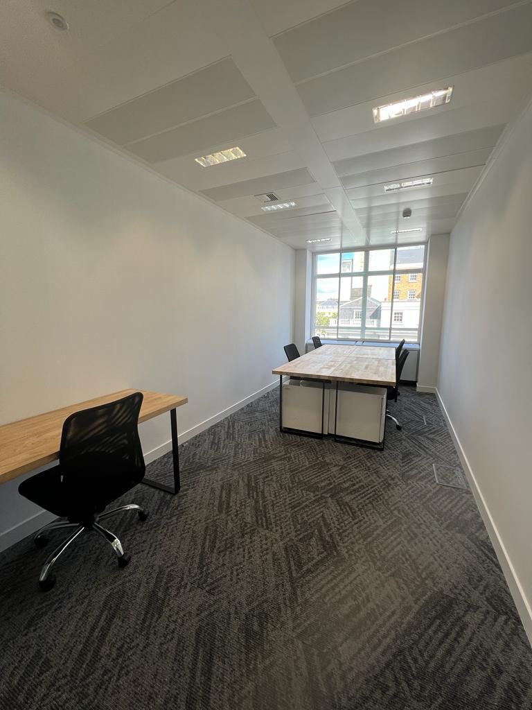 Business office in 33 Cavendish Square modern workspace interior Central London