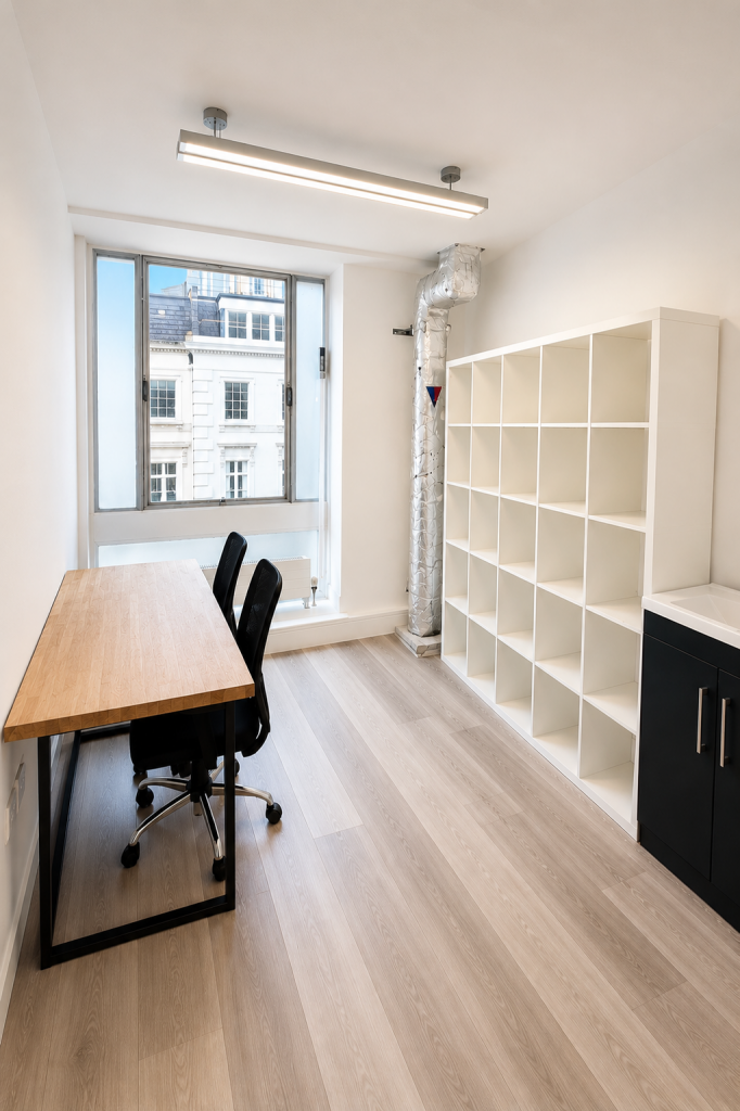 Executive office in Knightsbridge with furnished workspace at 189 Brompton Road London