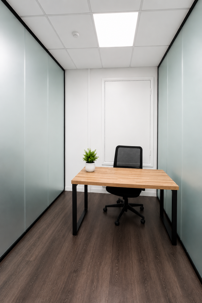 Small Workspace in London at 21 Knightsbridge with modern managed office layout